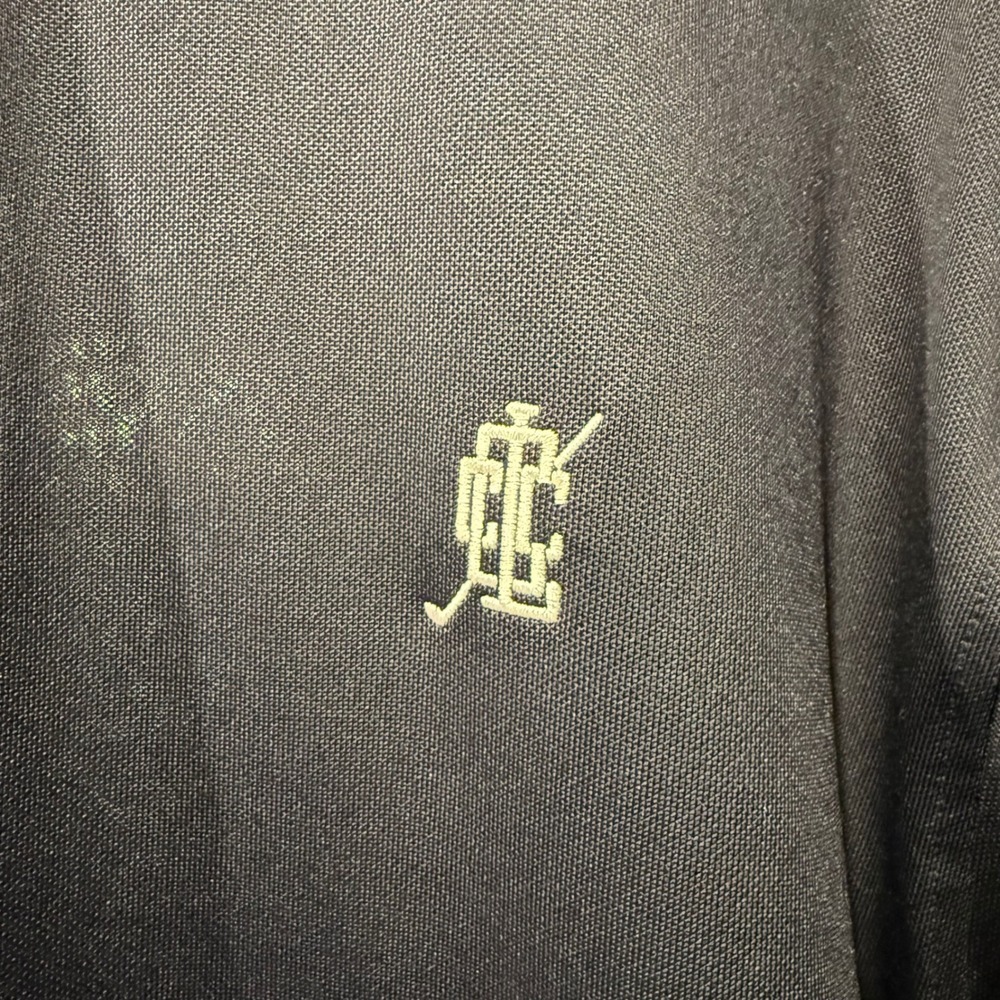 FootJoy FJ Navy Blue Golf‎ Polo Shirt Mens XL Embroidered Logo Short Sleeve - Picture 2 of 5